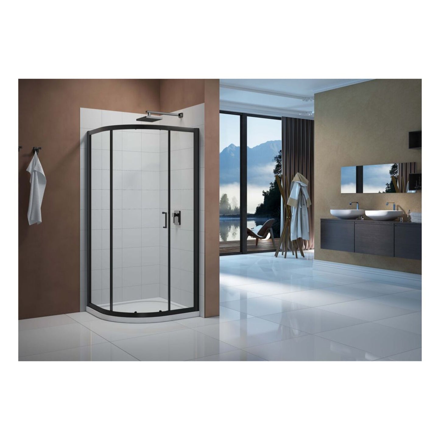 Merlyn Vivid Boost 1 Door Quadrant
