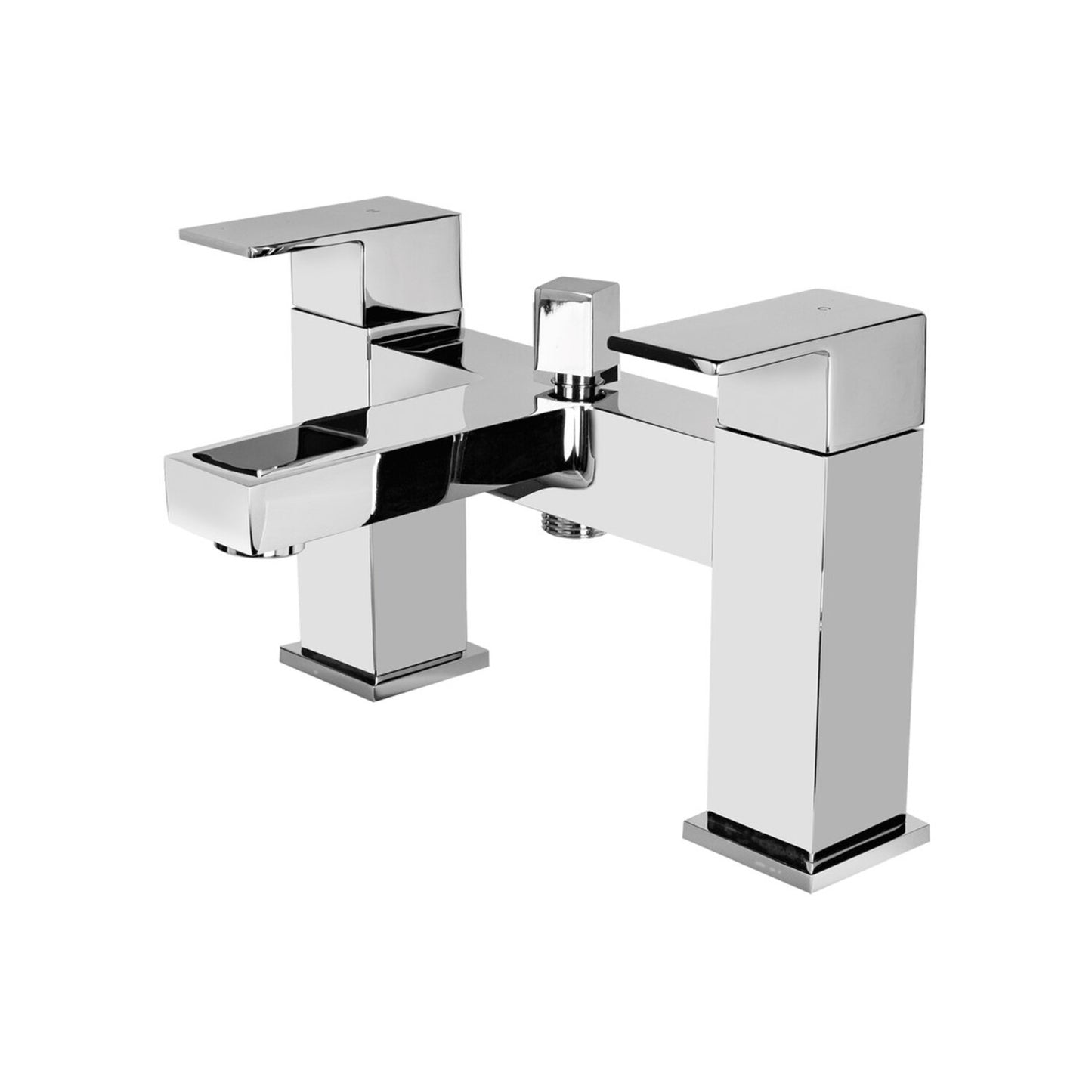 Lys Deck Mounted Bath/Shower Mixer - Chrome