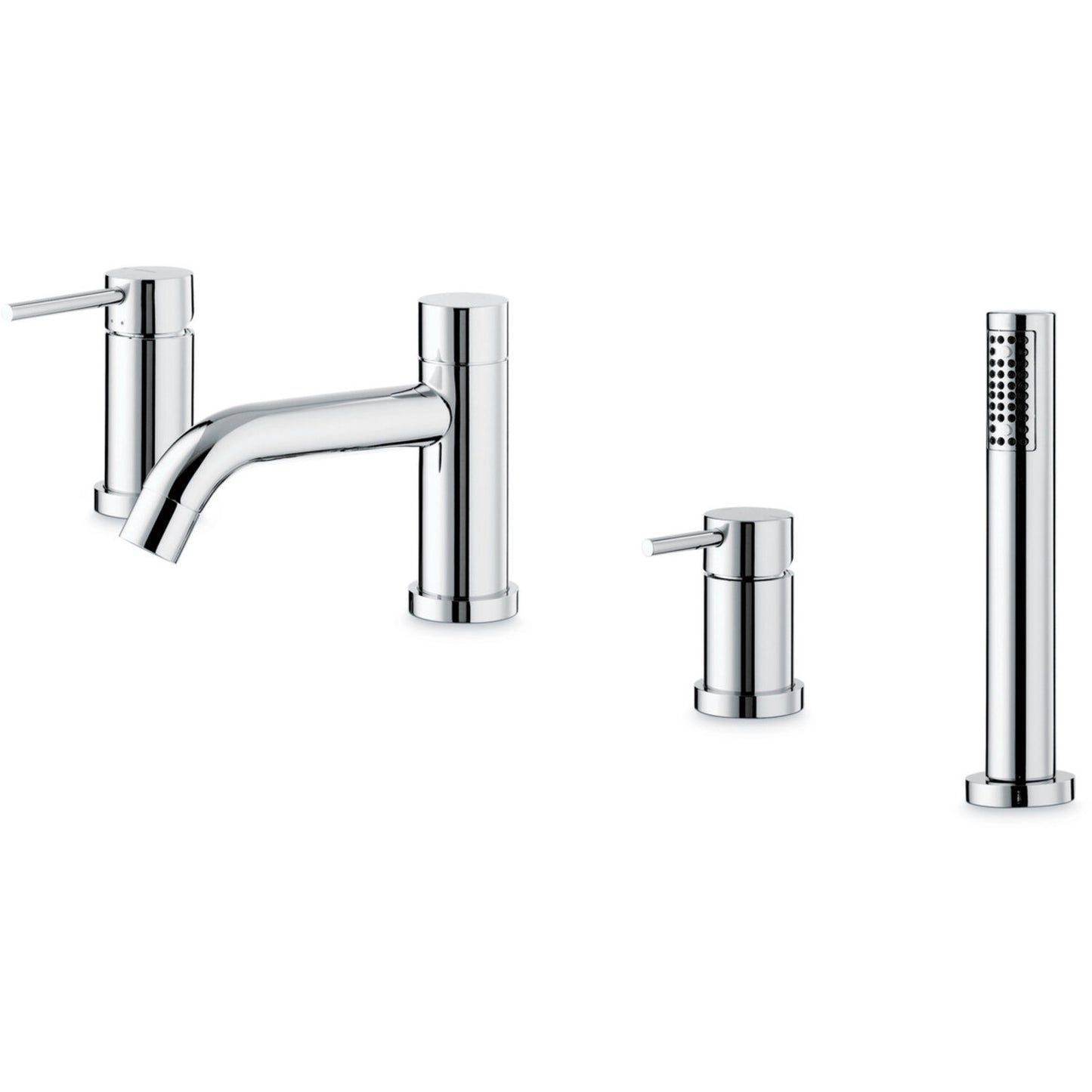 Maira 4-Hole Deck Mounted Bath/Shower Mixer