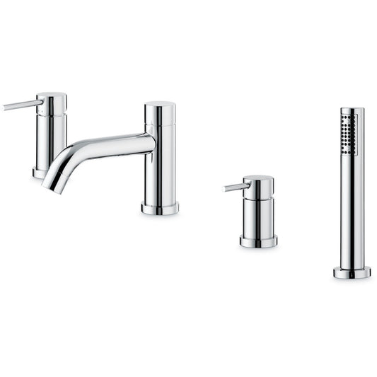 Maira 4-Hole Deck Mounted Bath/Shower Mixer