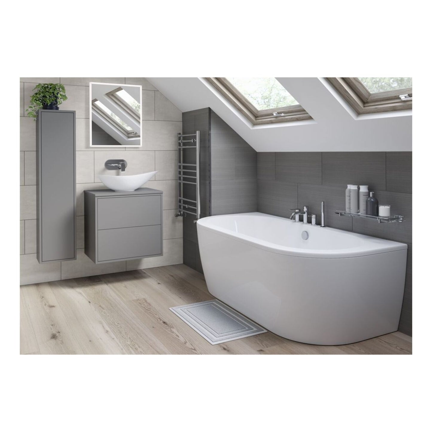 Timea Wall Mounted Basin Mixer