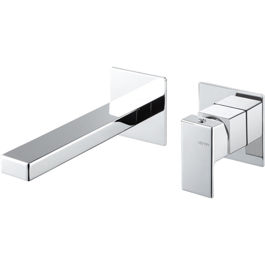 Lys Wall Mounted Basin Mixer - Chrome