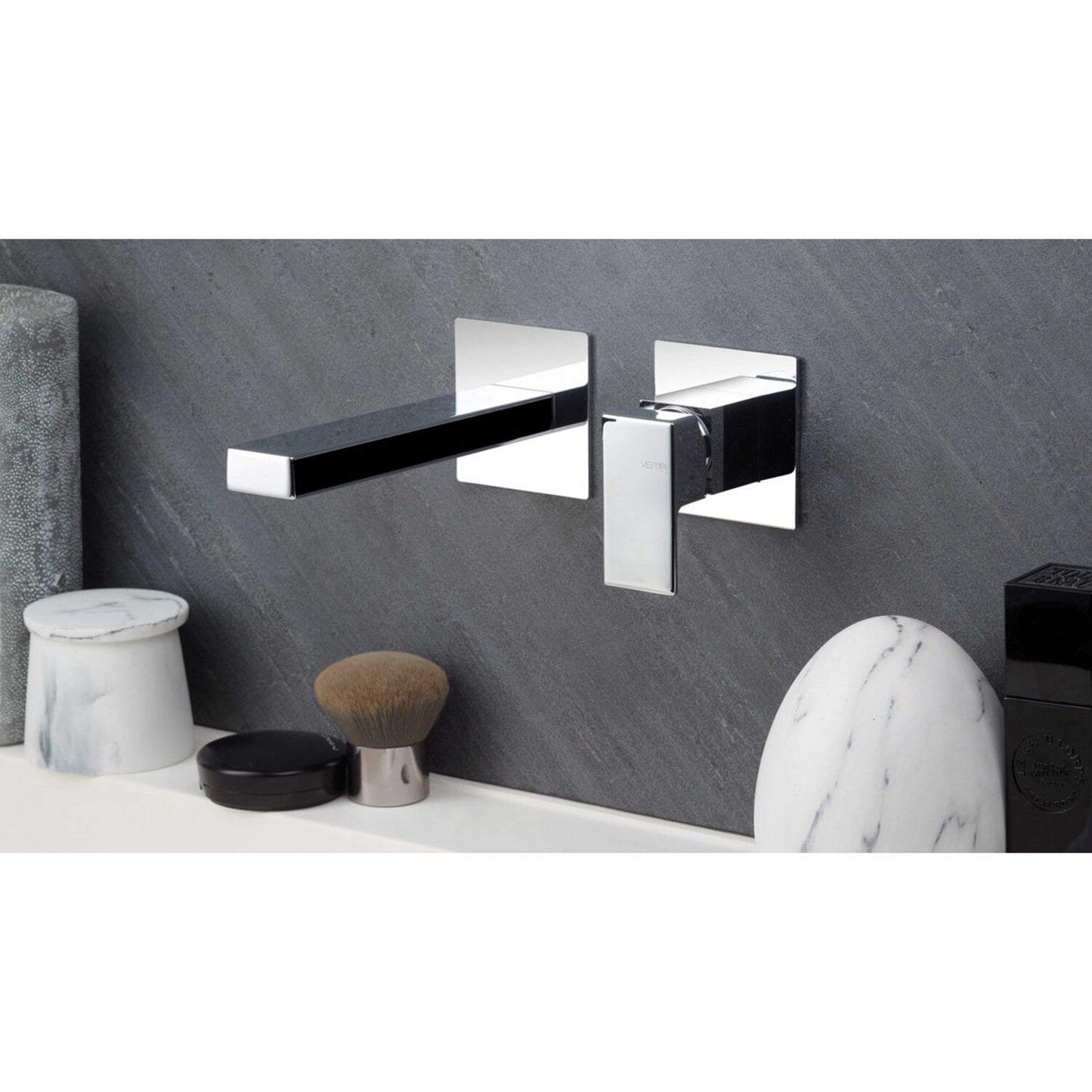 Lys Wall Mounted Basin Mixer - Chrome