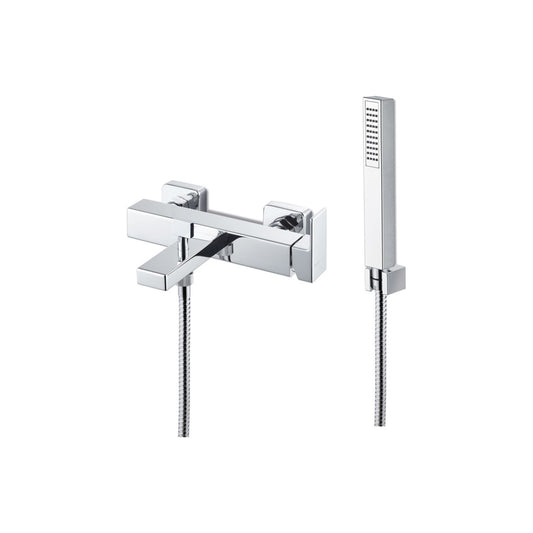 Lys Wall Mounted Bath/Shower Mixer - Chrome