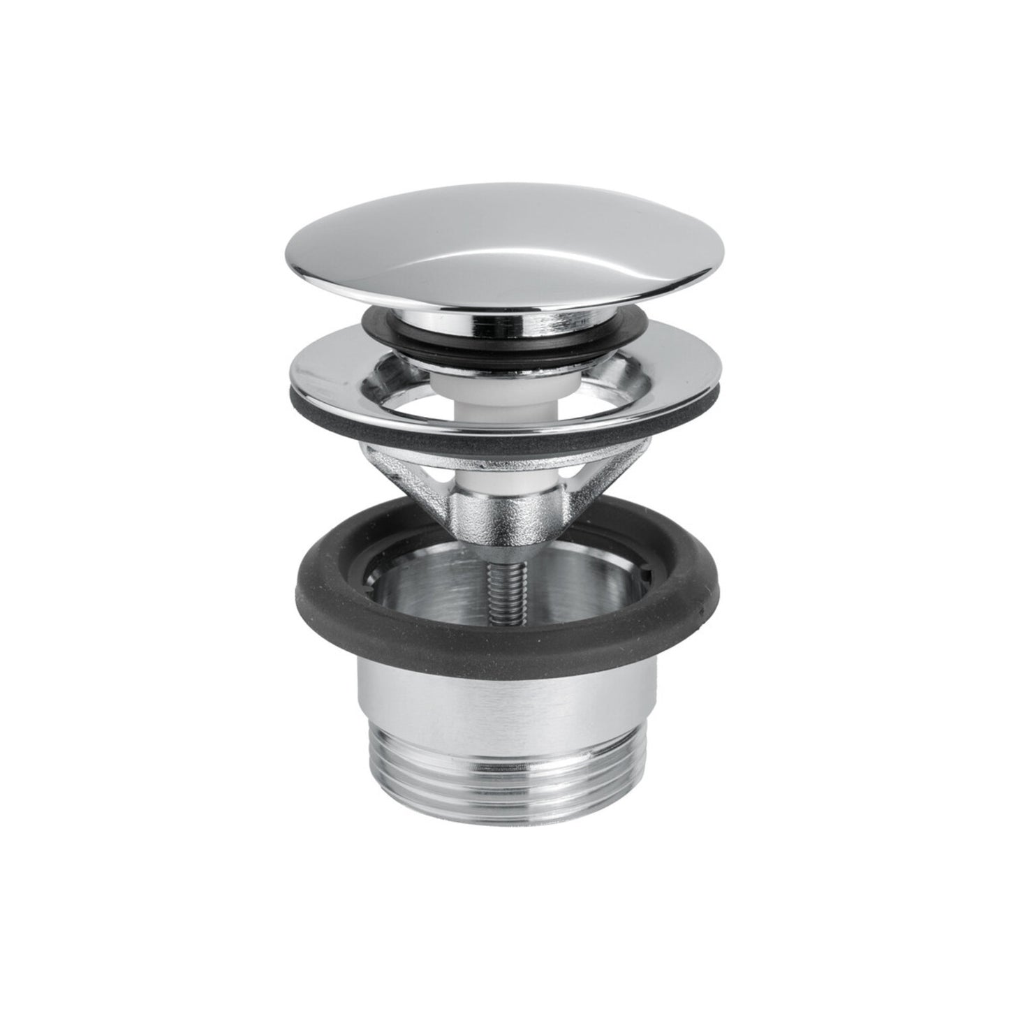 Unslotted Push Button Waste