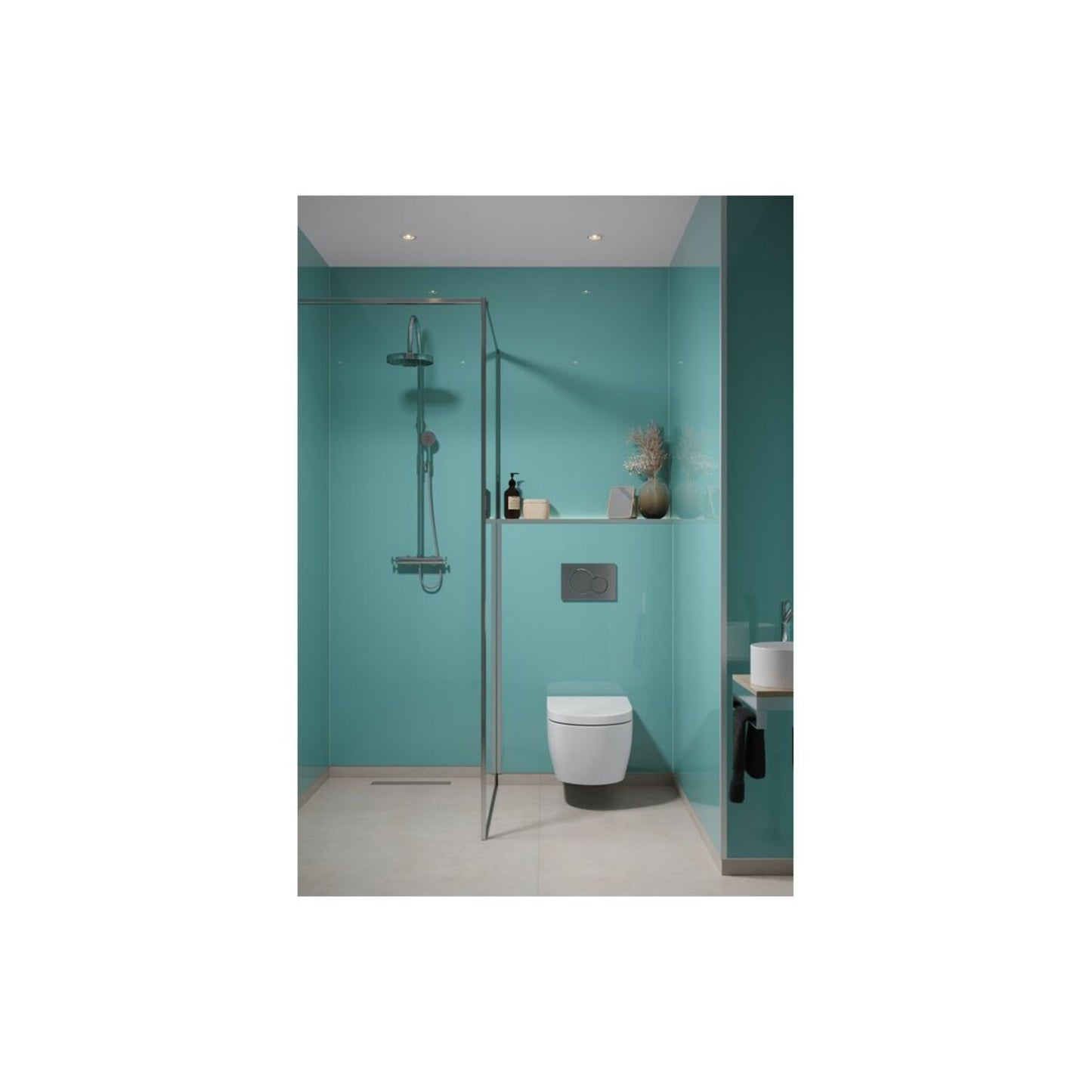 Timeless - Aquamarine (Plain Panel)