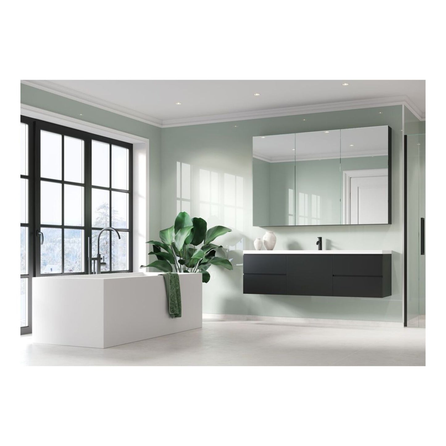 Timeless - Light Mint (Plain Panel)