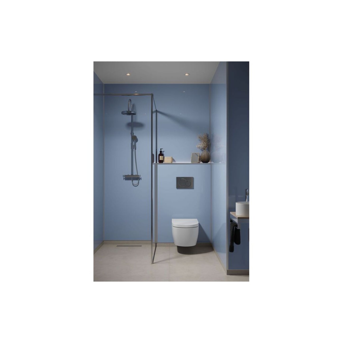 Timeless - Frozen Blue (Plain Panel)