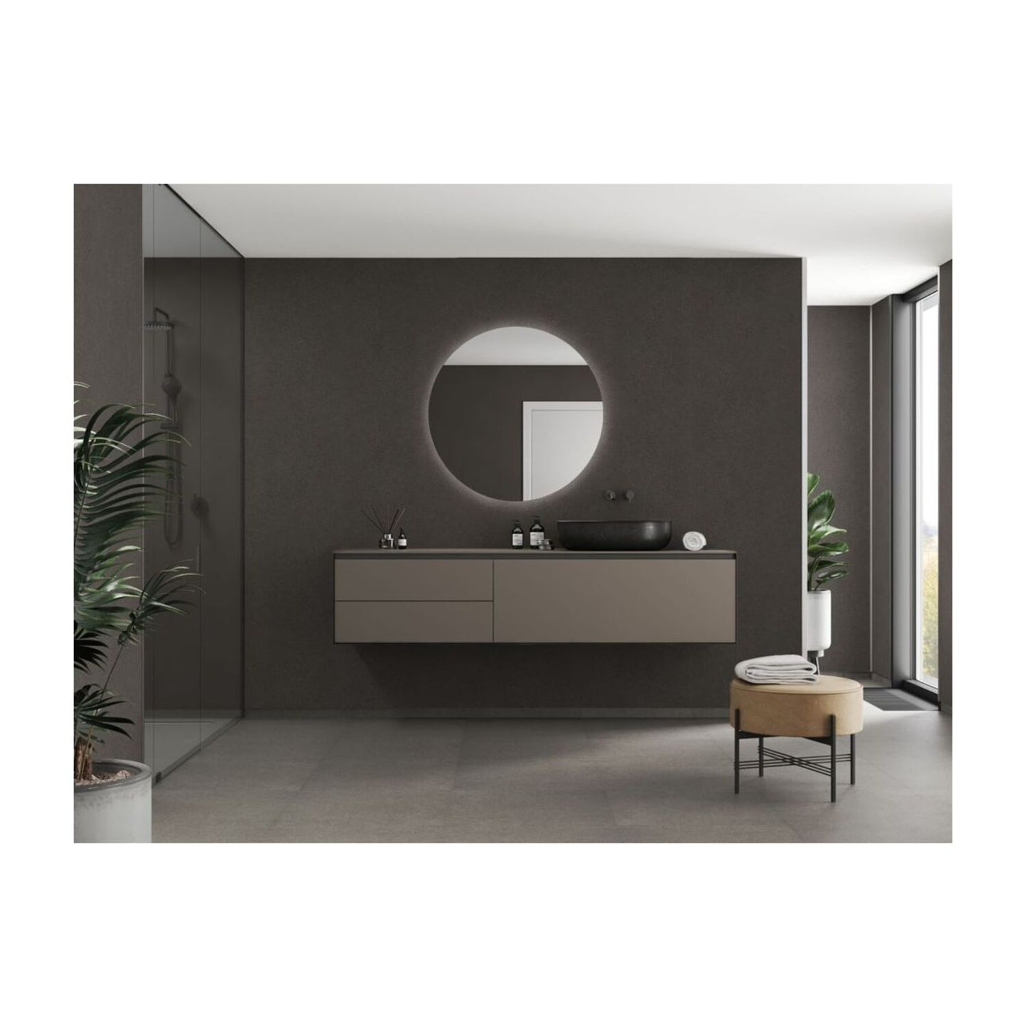 Signature - Grey Terrazzo (Plain Panel)