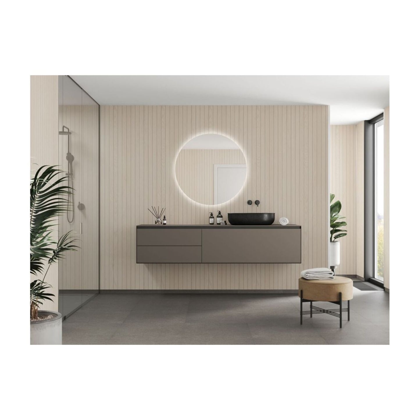Scandinavian - Light Wood (Slats)