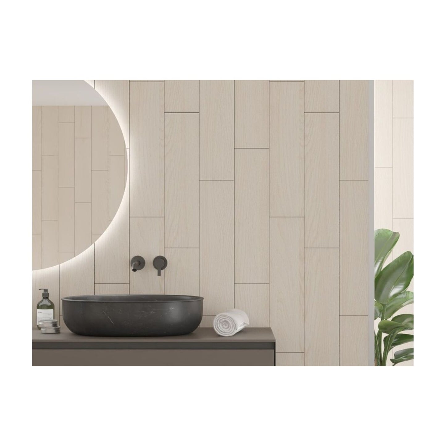 Scandinavian - Light Wood (Vertical Plank)