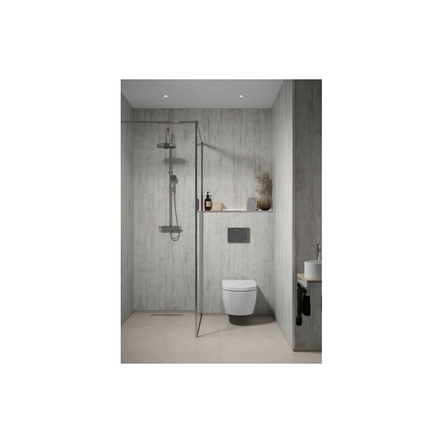 Scandinavian - Shabby Chic (Vertical Plank)
