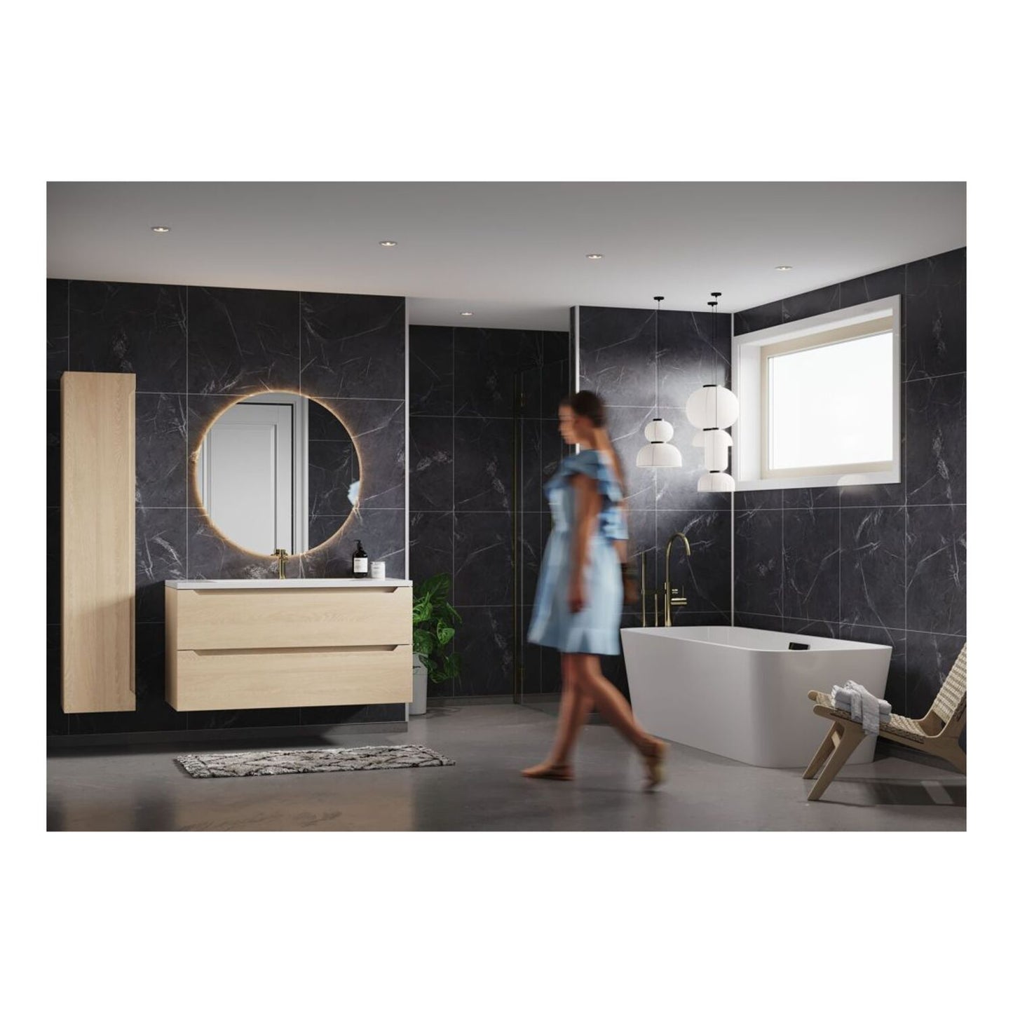 Stone - Black Marble (Tile Effect)