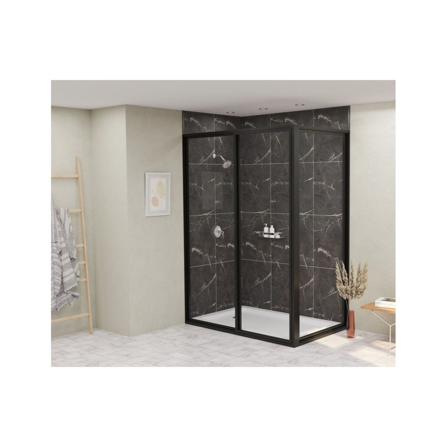 Stone - Black Marble (Tile Effect)