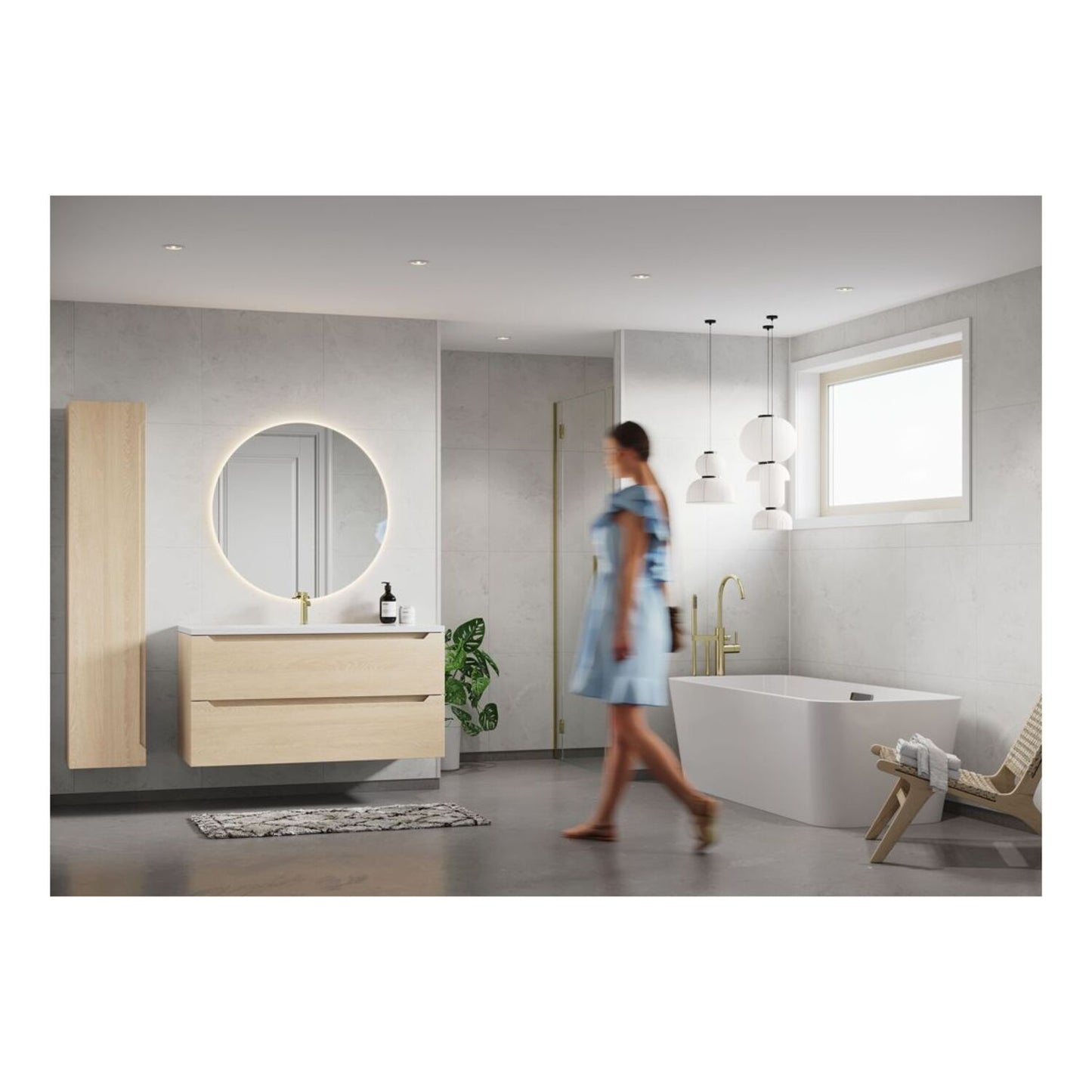 Stone - White Marble (Tile Effect)