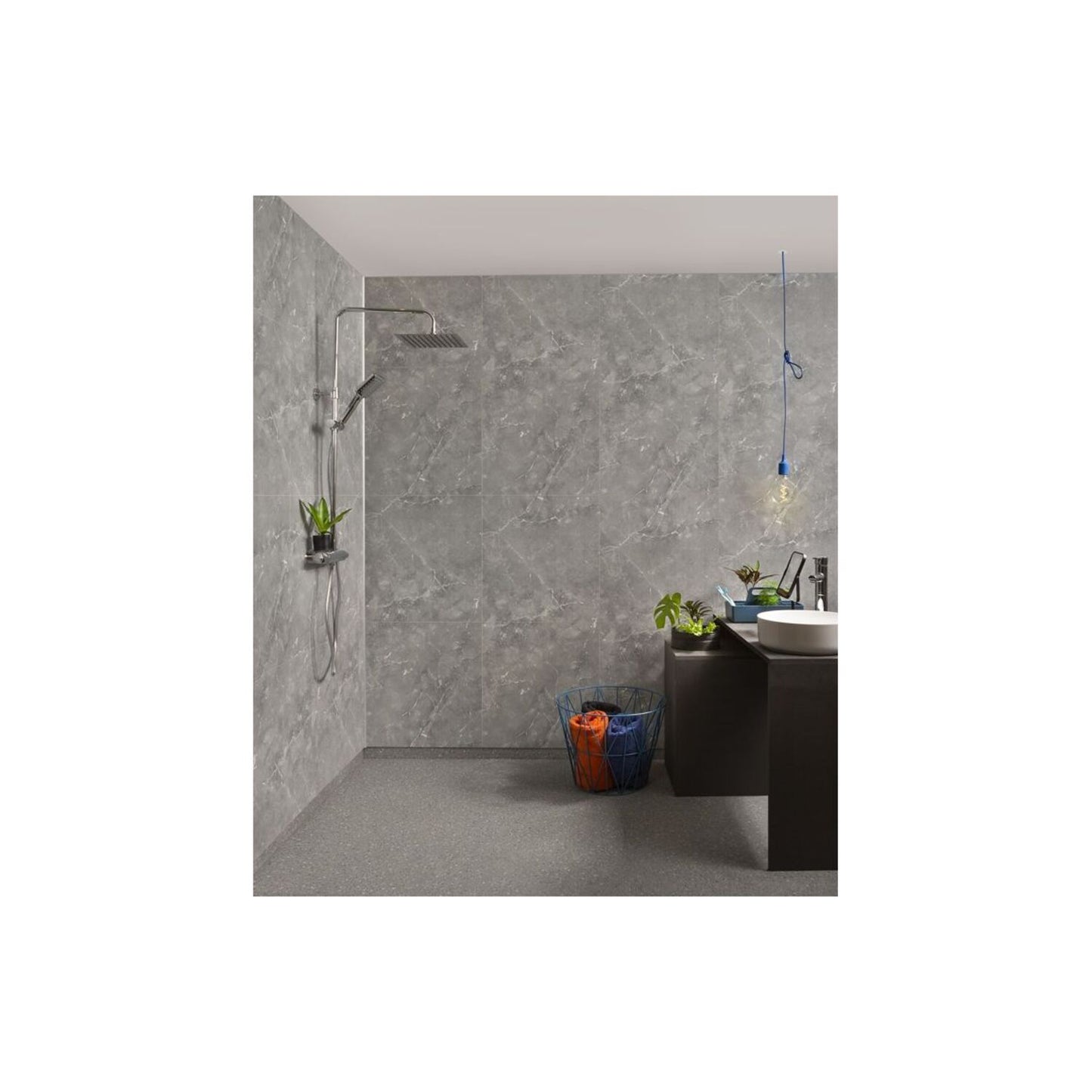 Stone - Grey Marble (Tile Effect)