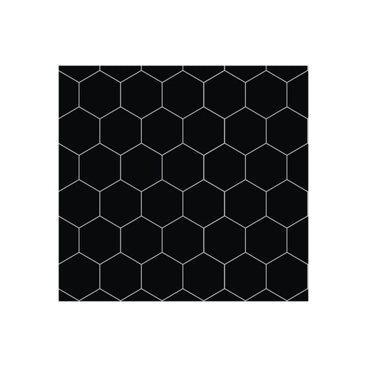 Urban - Black Silk (Hexagonal)