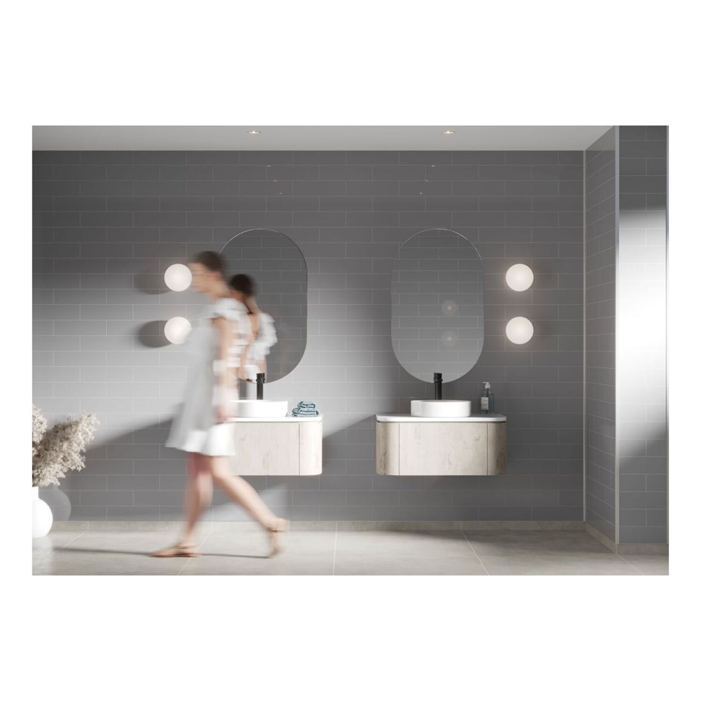 Urban - Medium Grey (Metro Brick)