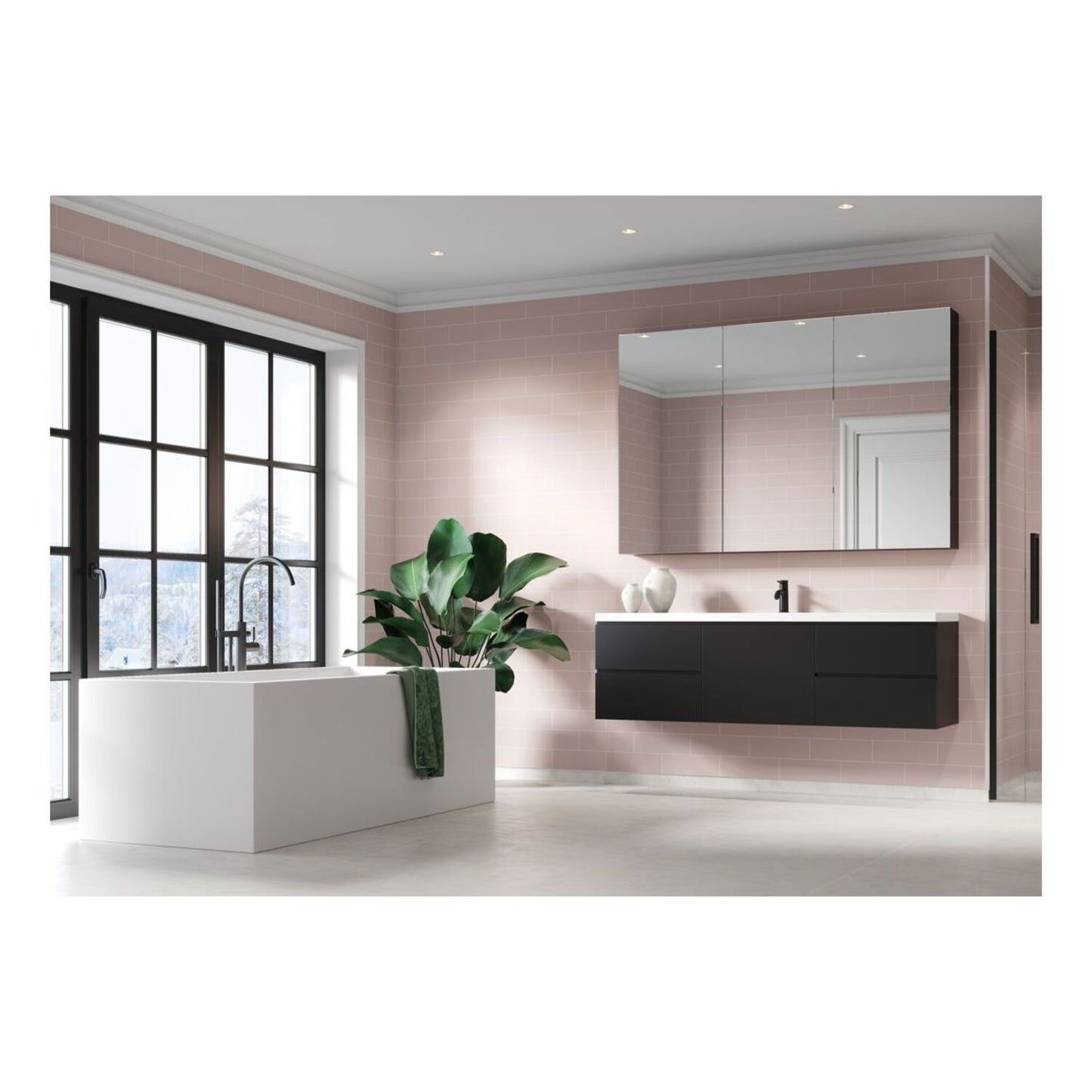 Urban - Dusky Pink (Metro Brick)