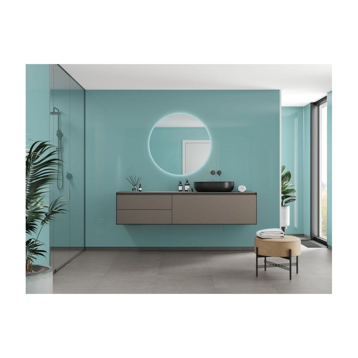 Timeless - Aquamarine (Plain Panel)