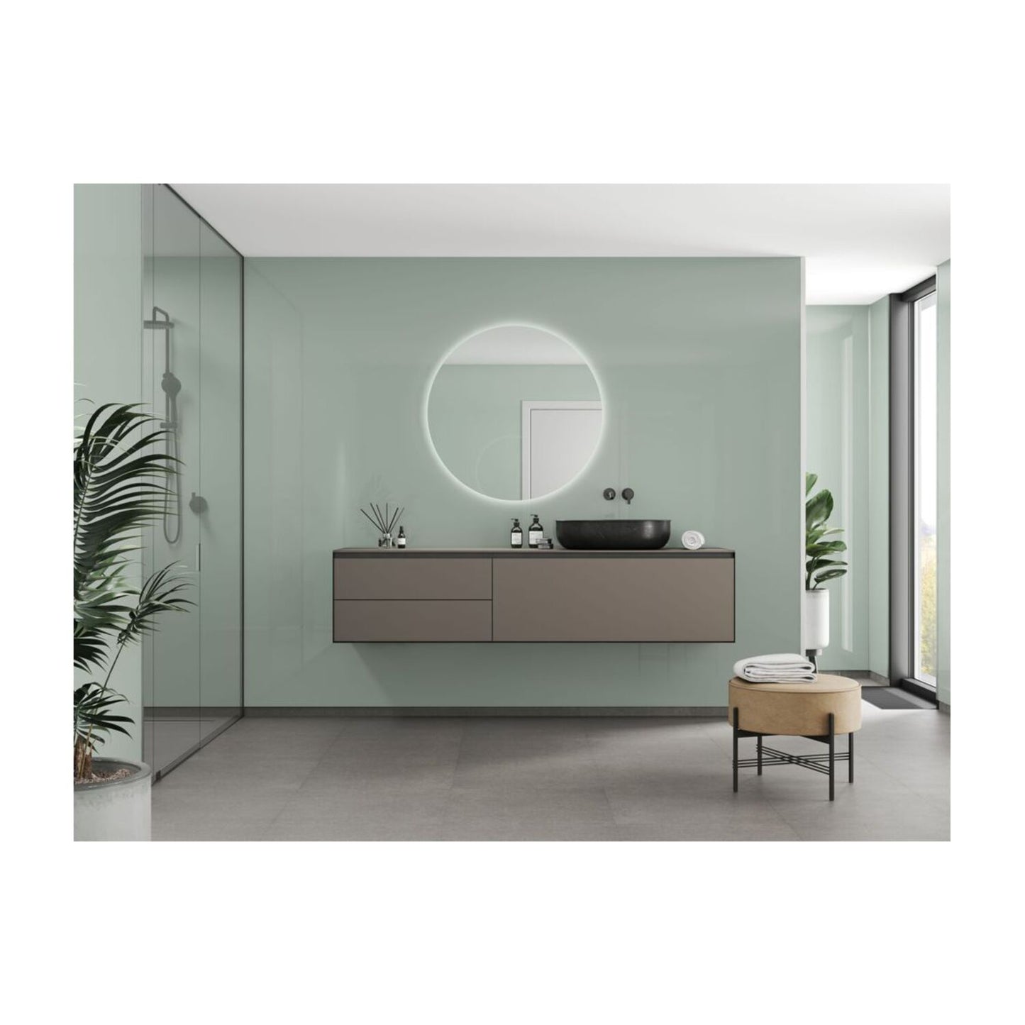 Timeless - Light Mint (Plain Panel)