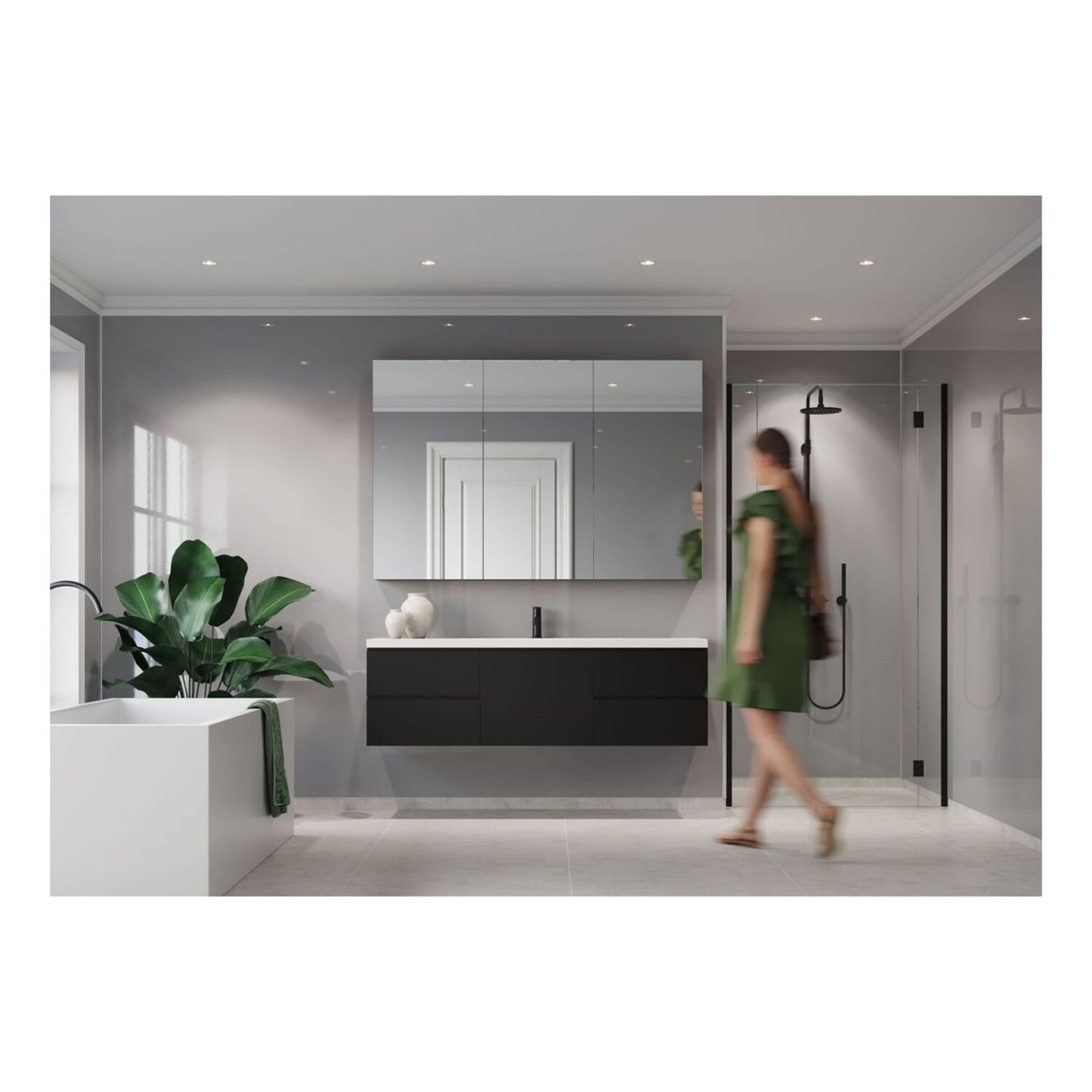 Timeless - Medium Grey (Plain Panel)