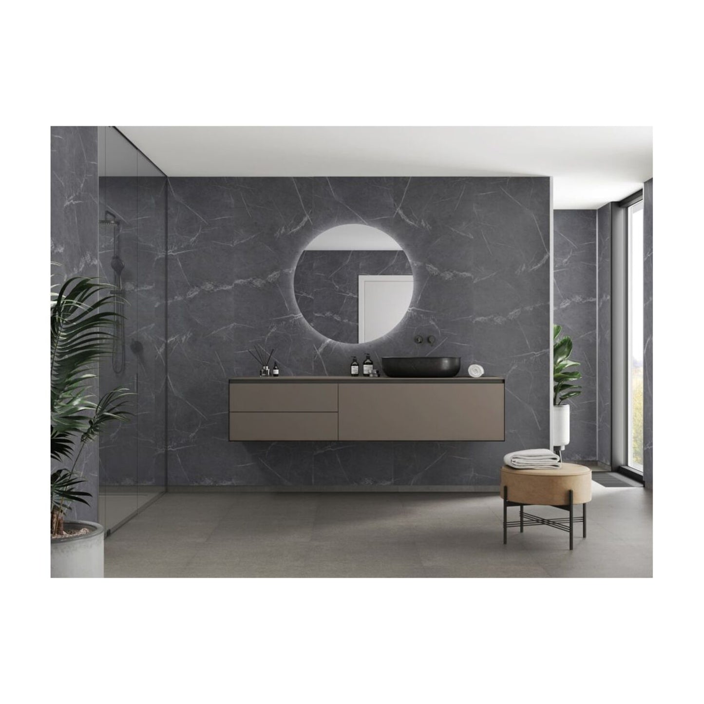 Stone - Black Marble (Plain Marble)