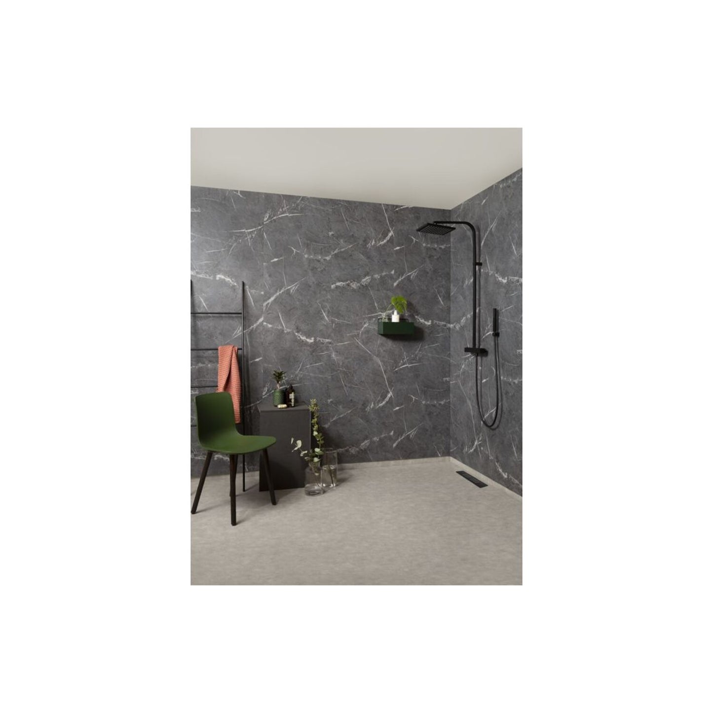 Stone - Black Marble (Plain Marble)