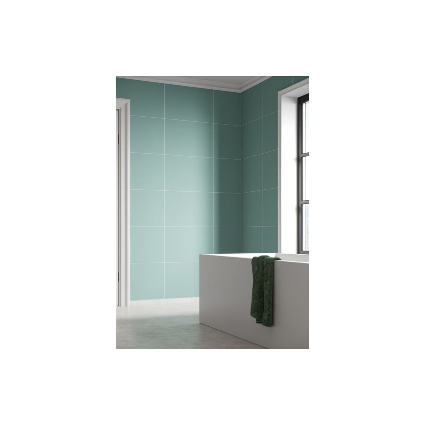 Contemporary - Aqua Mint (Tile Effect)