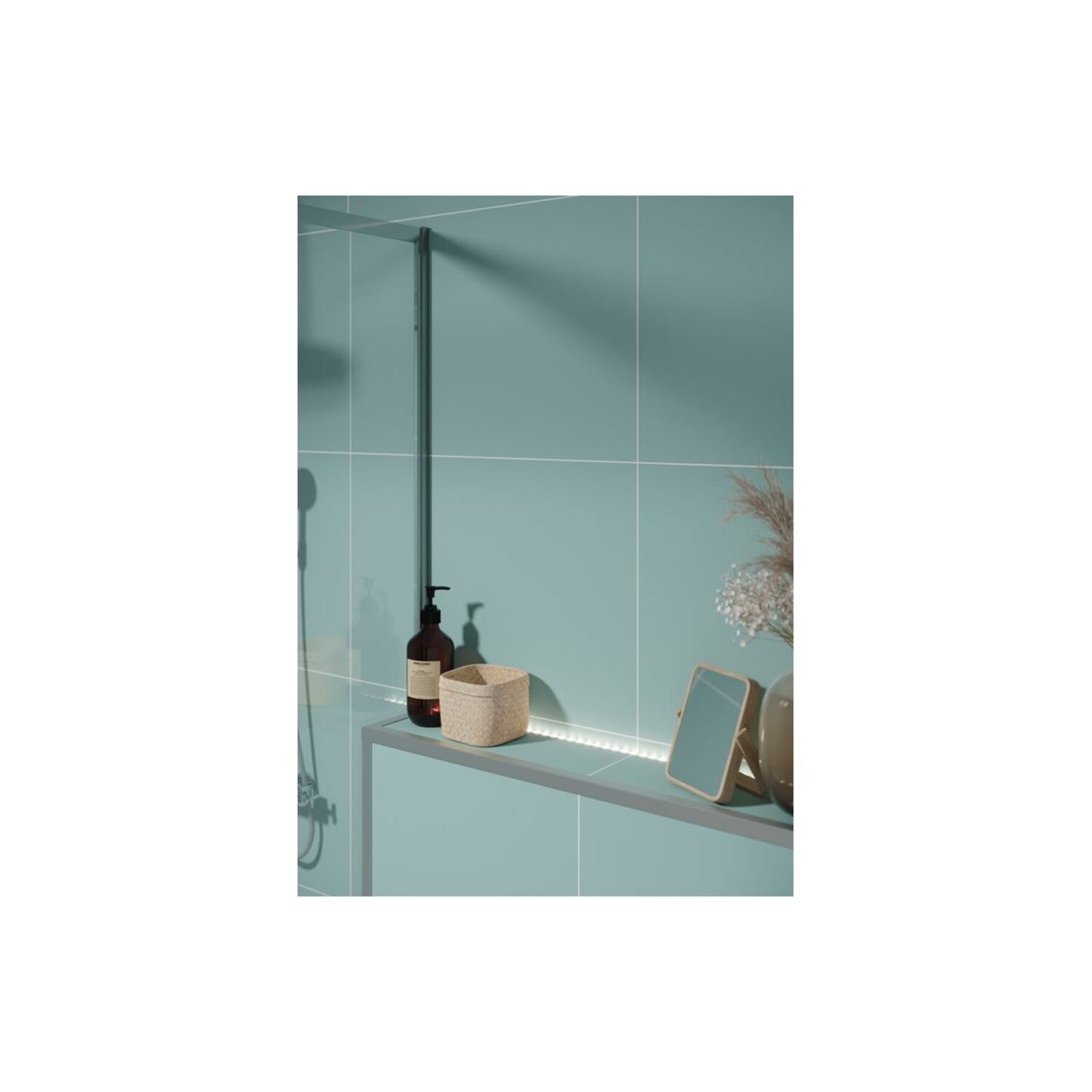 Contemporary - Aqua Mint (Tile Effect)