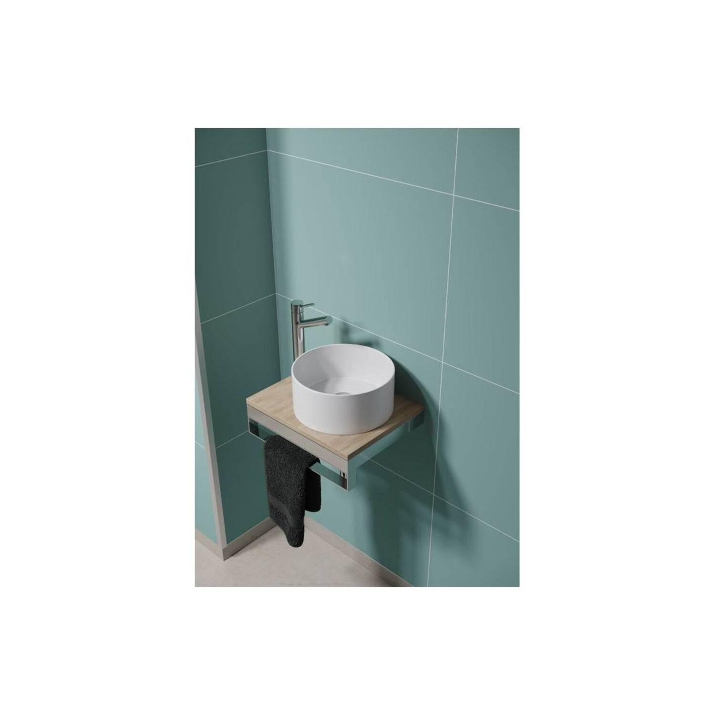 Contemporary - Aqua Mint (Tile Effect)