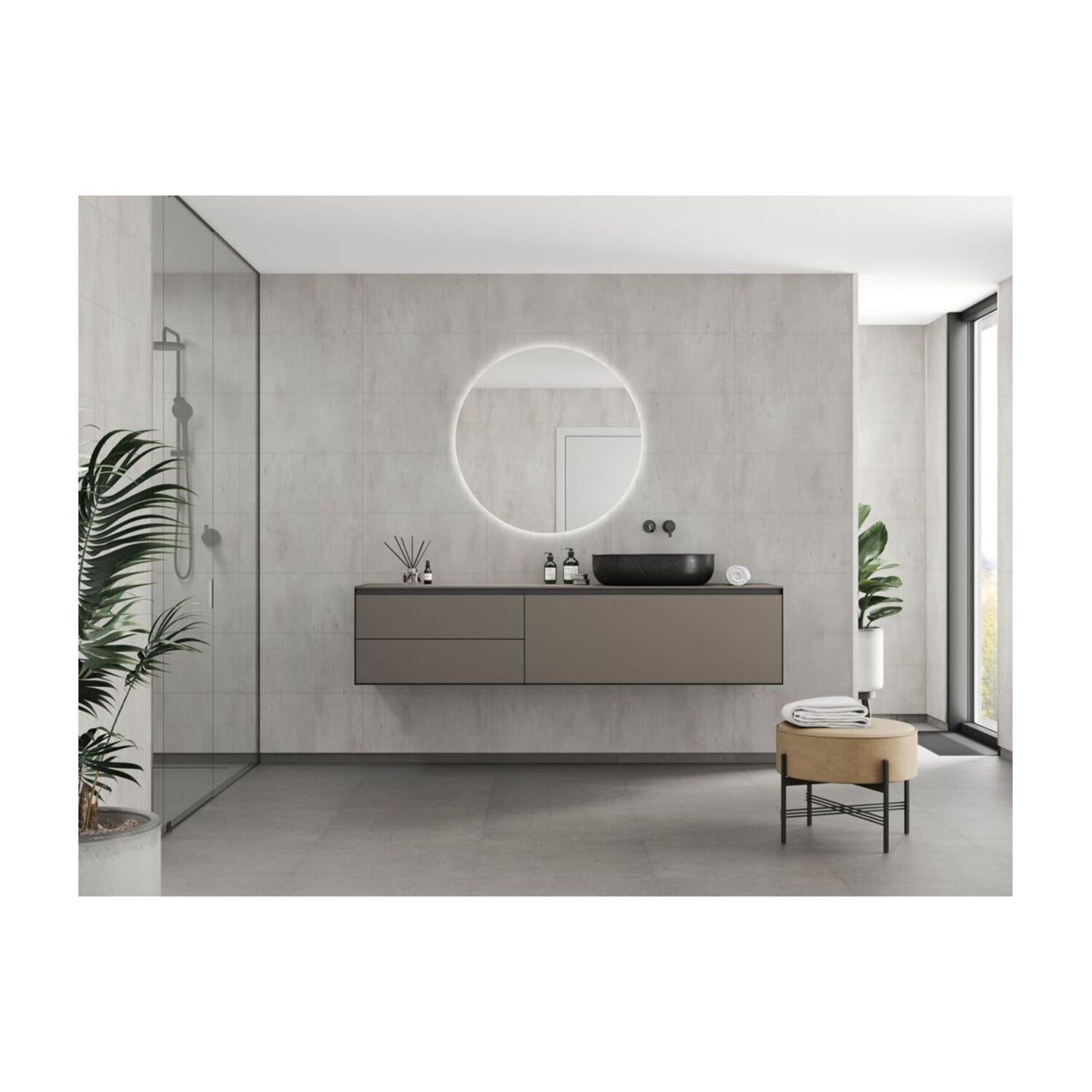 Scandinavian - Cracked Cement (Tile Effect)