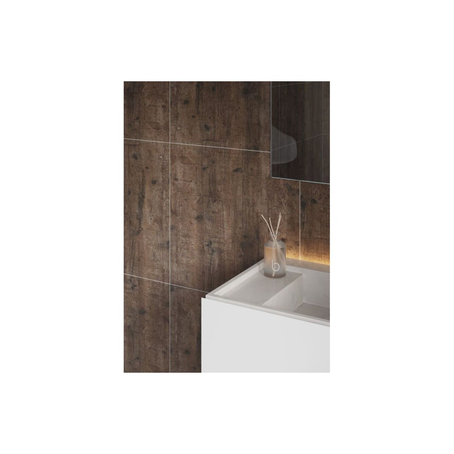 Scandinavian - Rough Wood (Tile Effect)