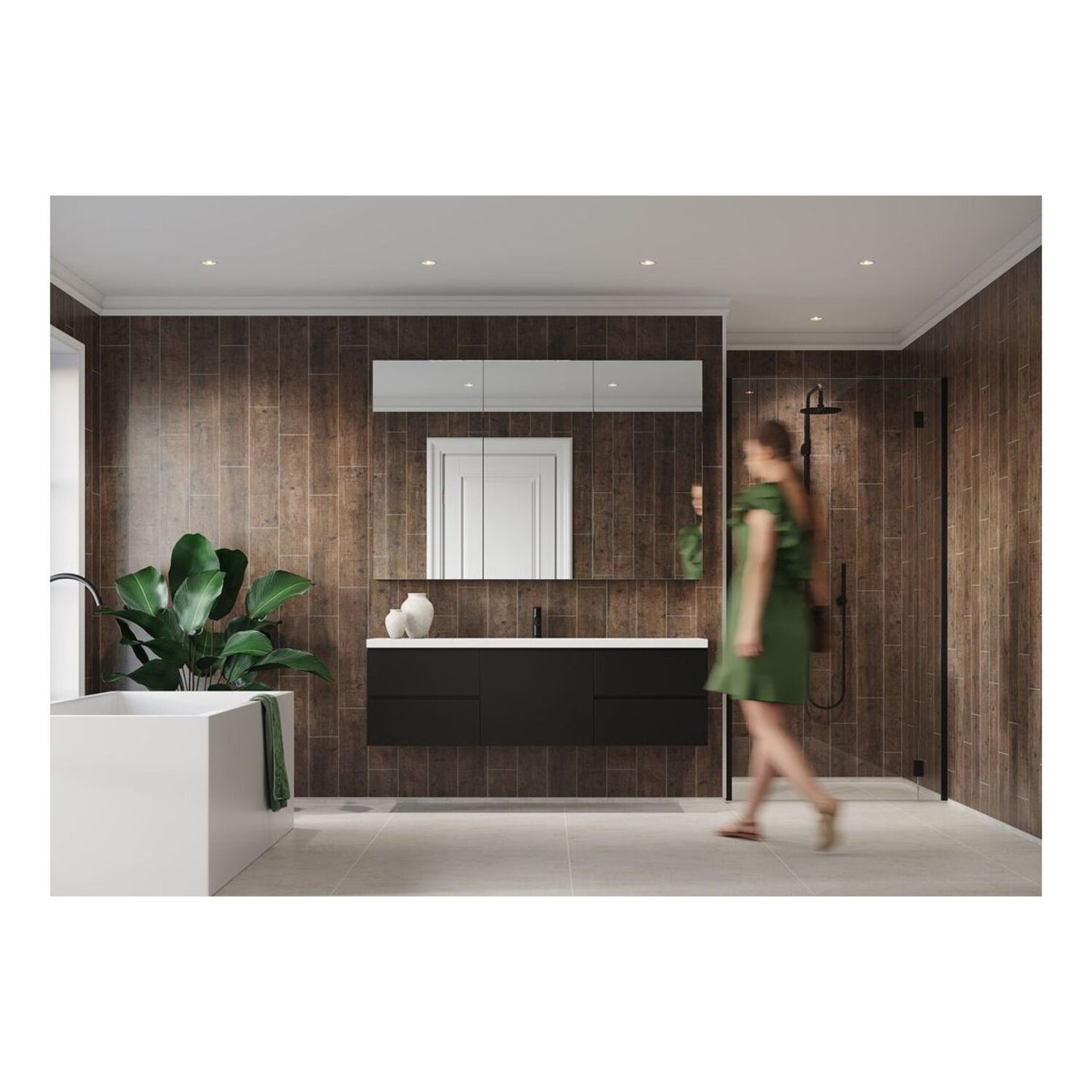 Scandinavian - Rough Wood (Vertical Plank)