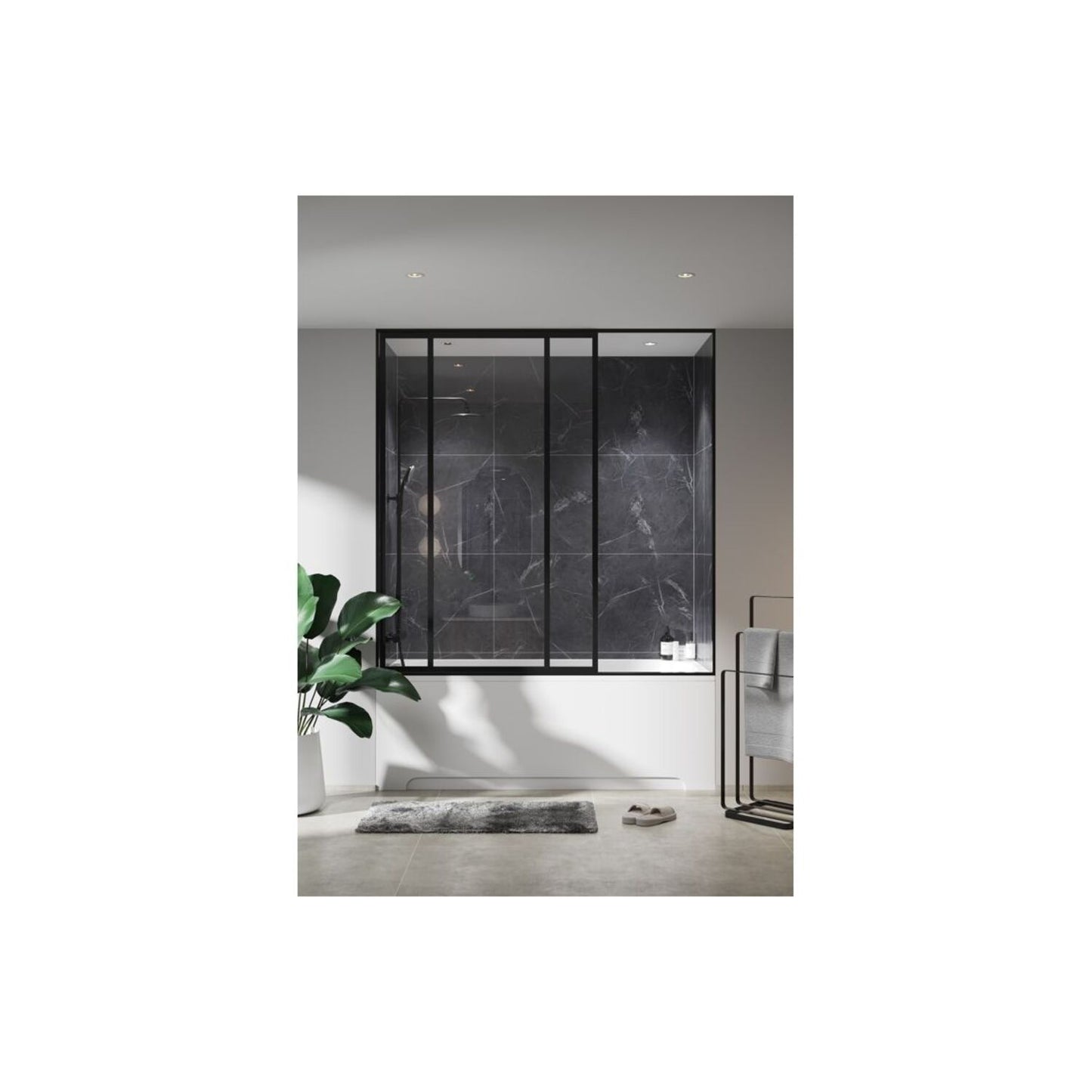 Stone - Black Marble (Tile Effect)
