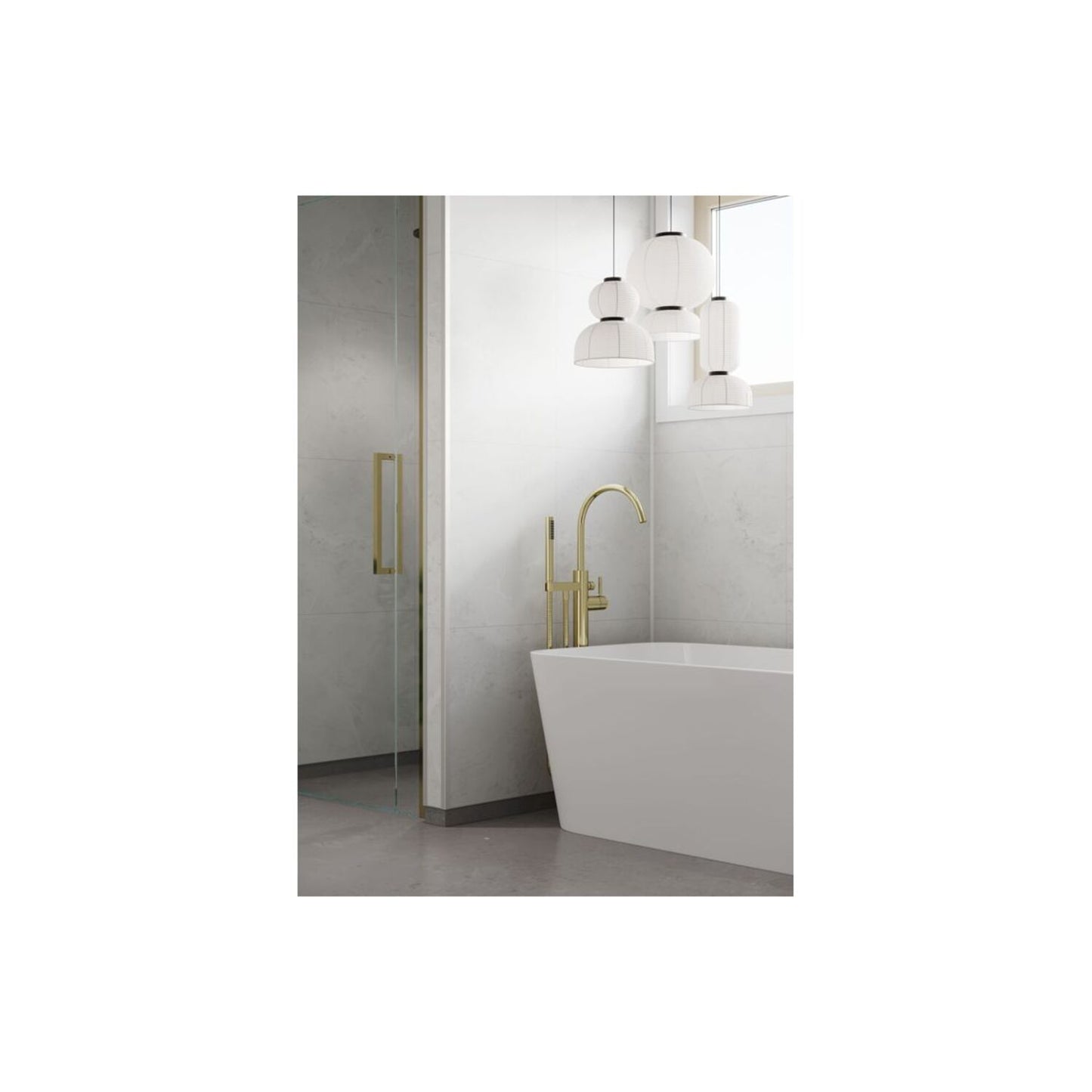 Stone - White Marble (Tile Effect)