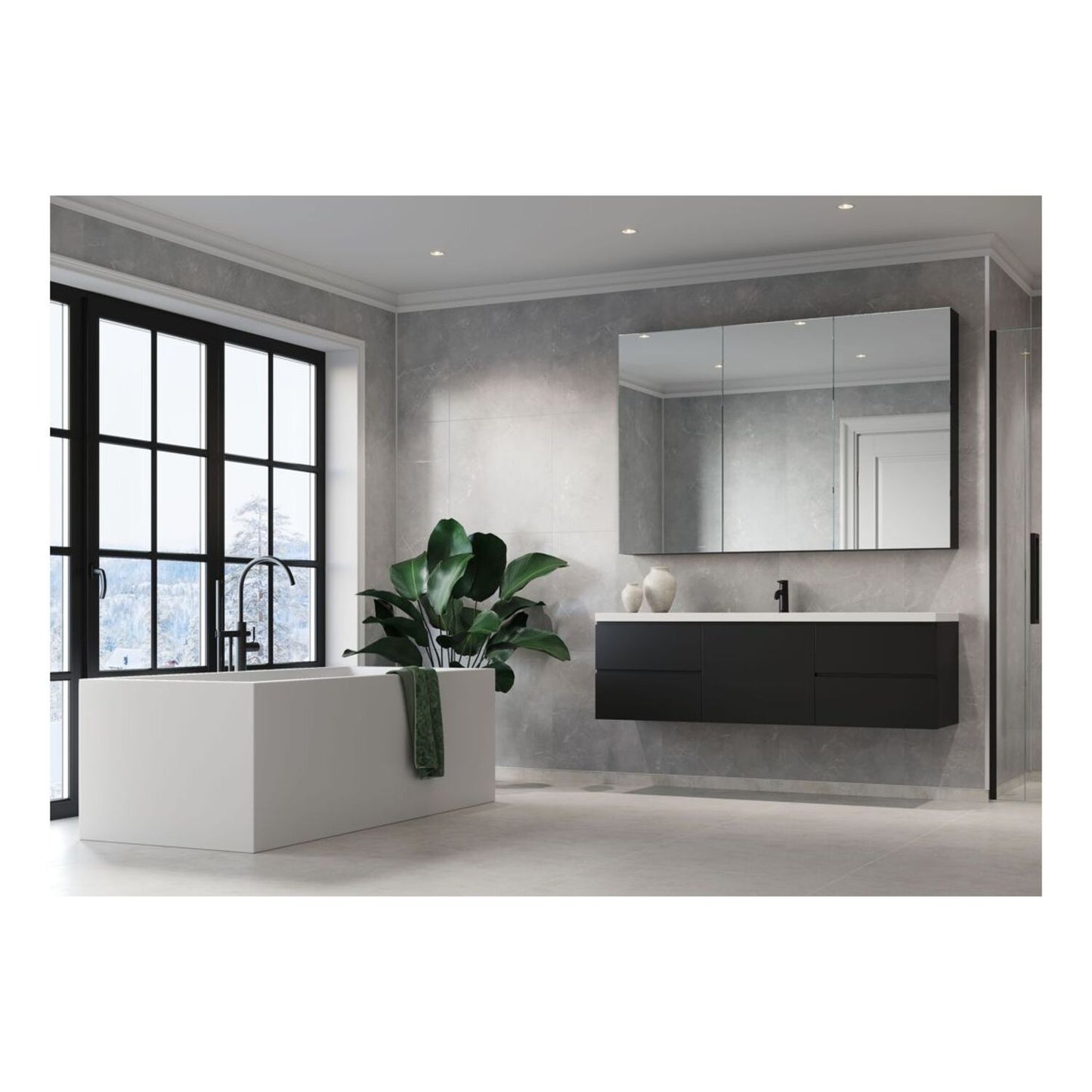 Stone - Grey Marble (Tile Effect)