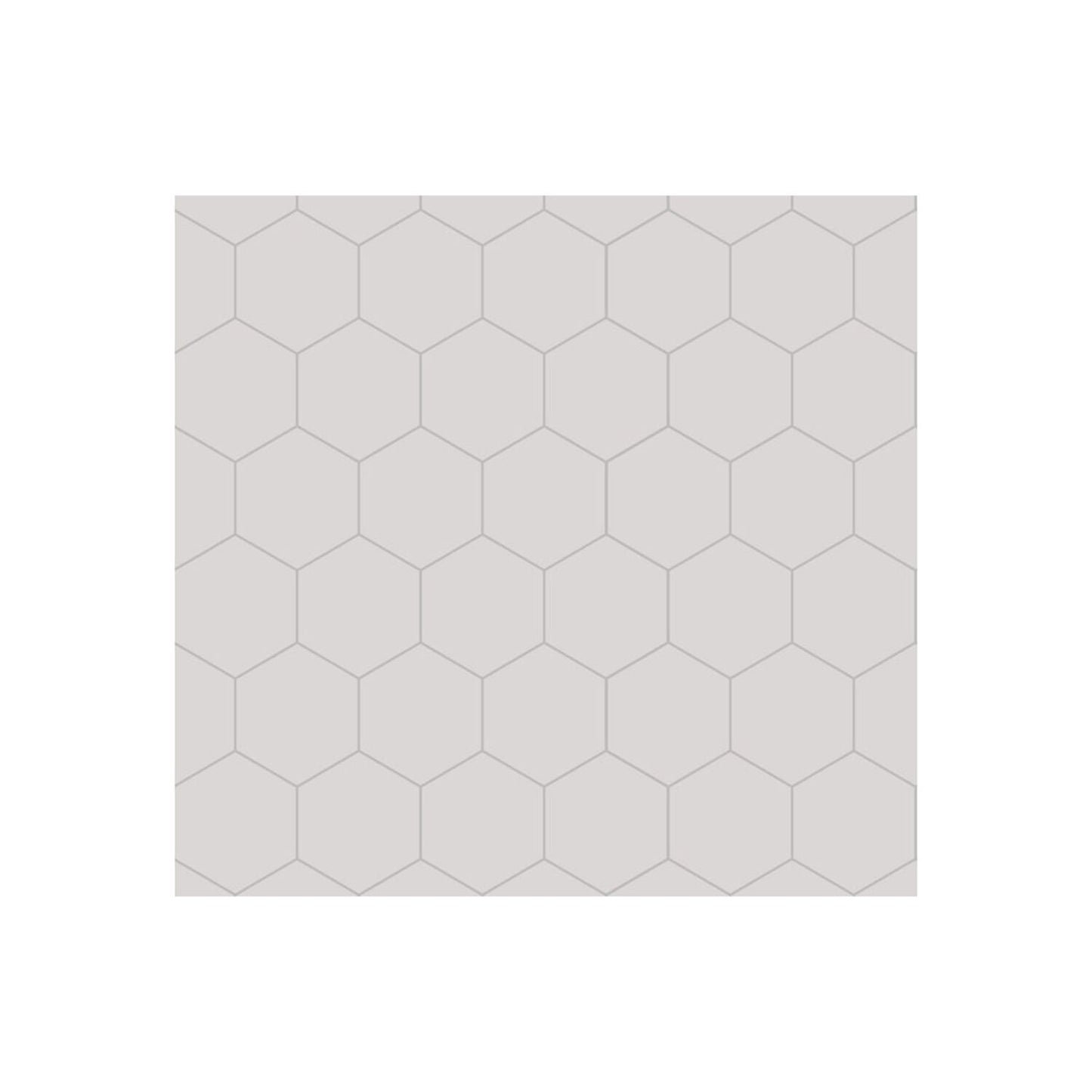 Urban - White Silk (Hexagonal)