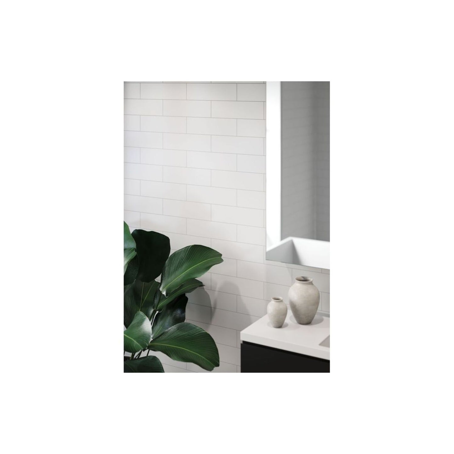Urban - White Silk (Metro Brick)