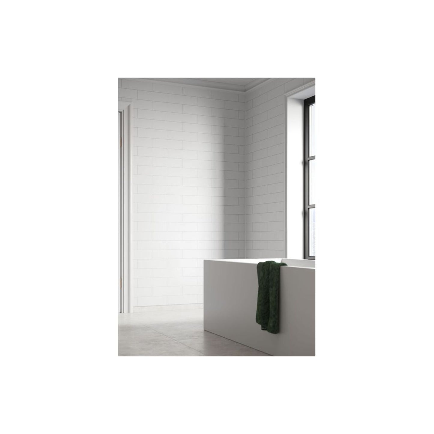 Urban - White Silk (Metro Brick)