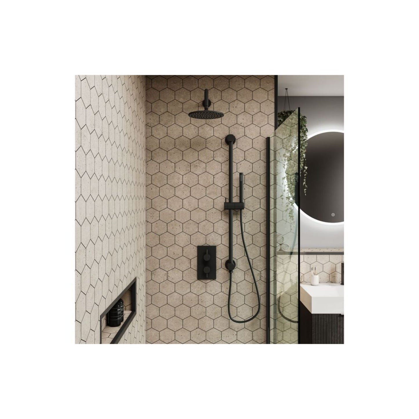 Urban - Rough Cement (Hexagonal)