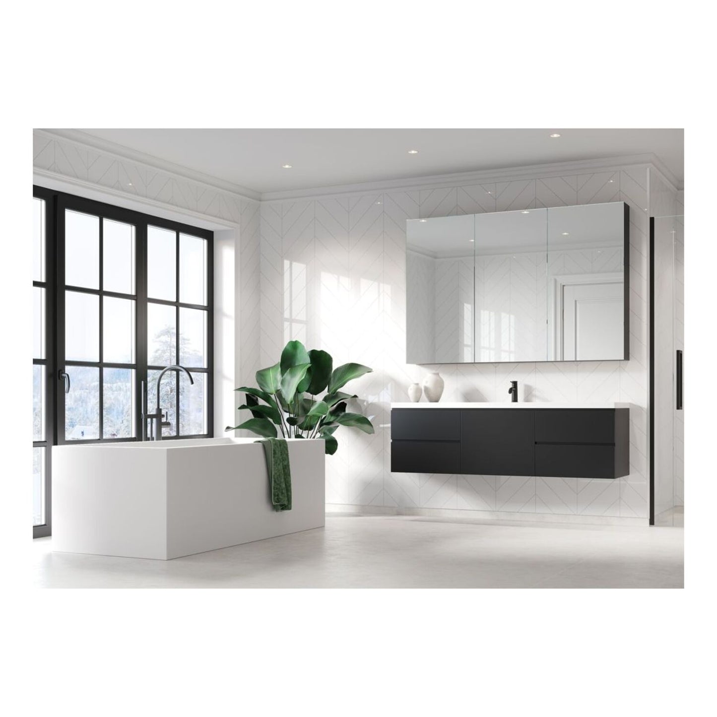 Urban - Denver White (Chevron)