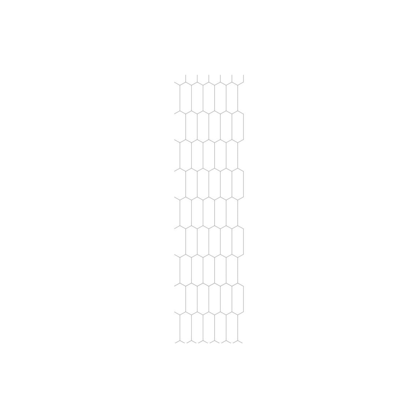 Urban - Denver White (Elongated Hexagonal)