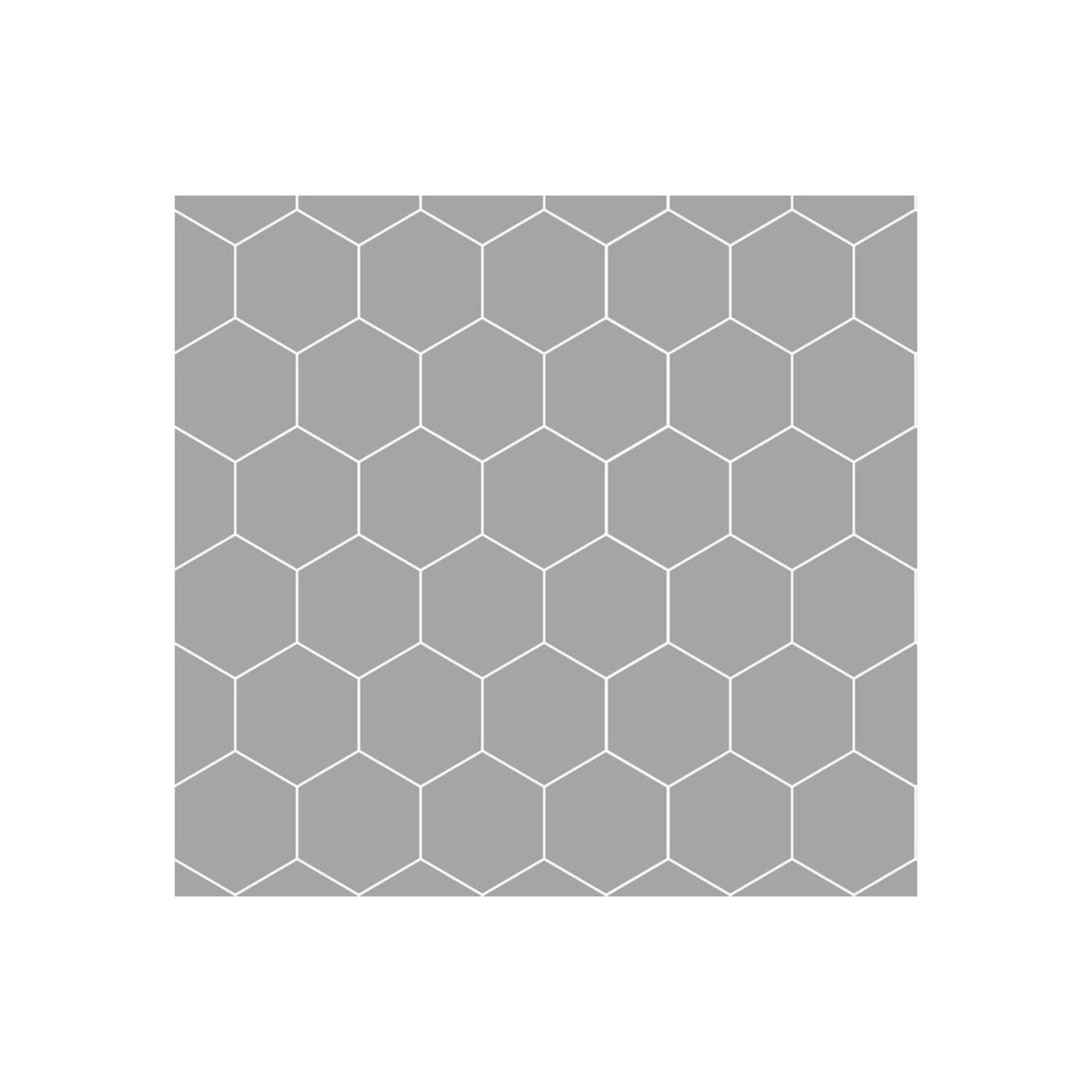 Urban - Medium Grey (Hexagonal)