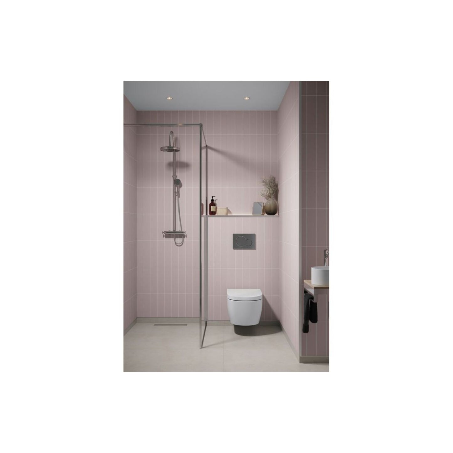 Urban - Dusky Pink (Stacked Subway)