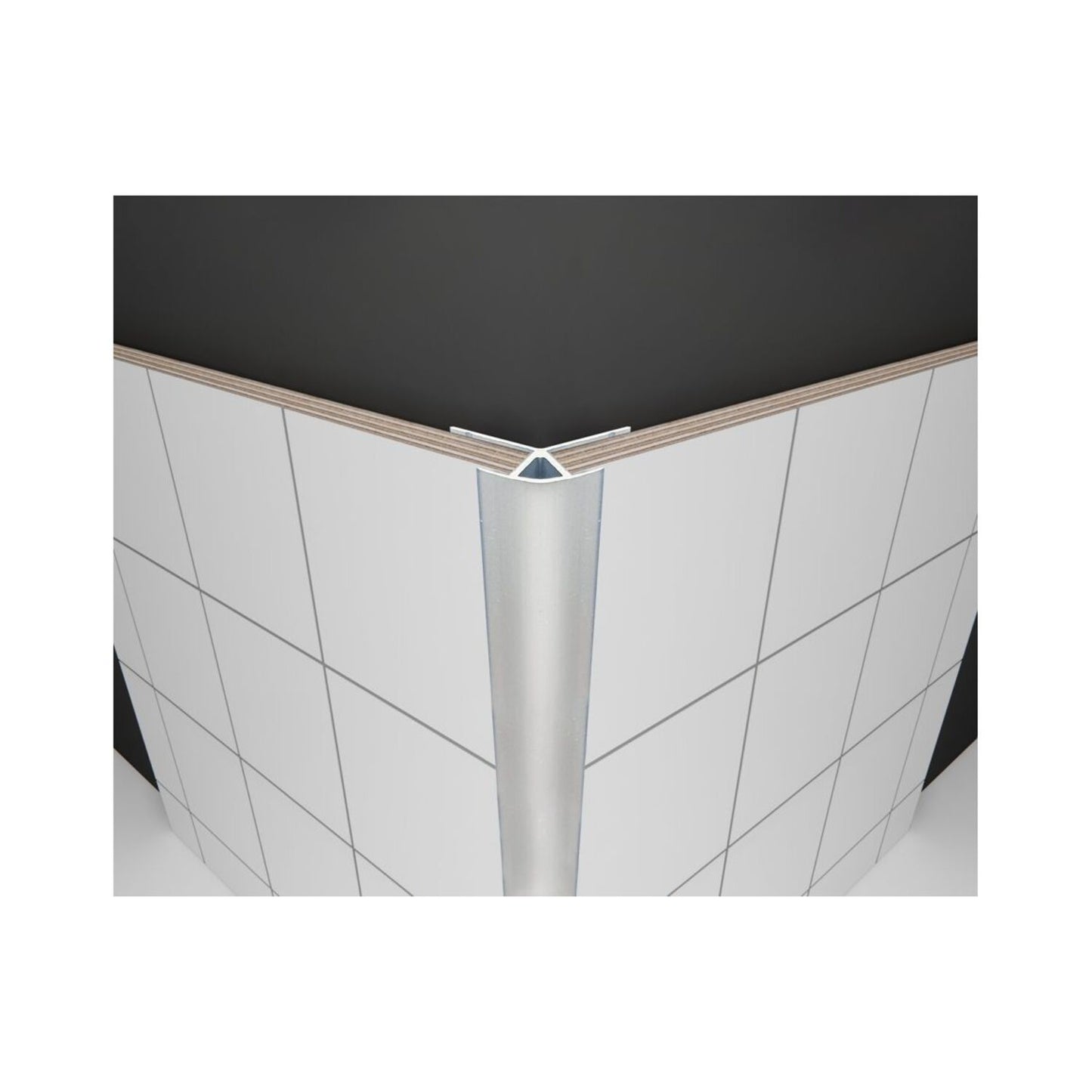Aluminium 135° External Profile 2.4m