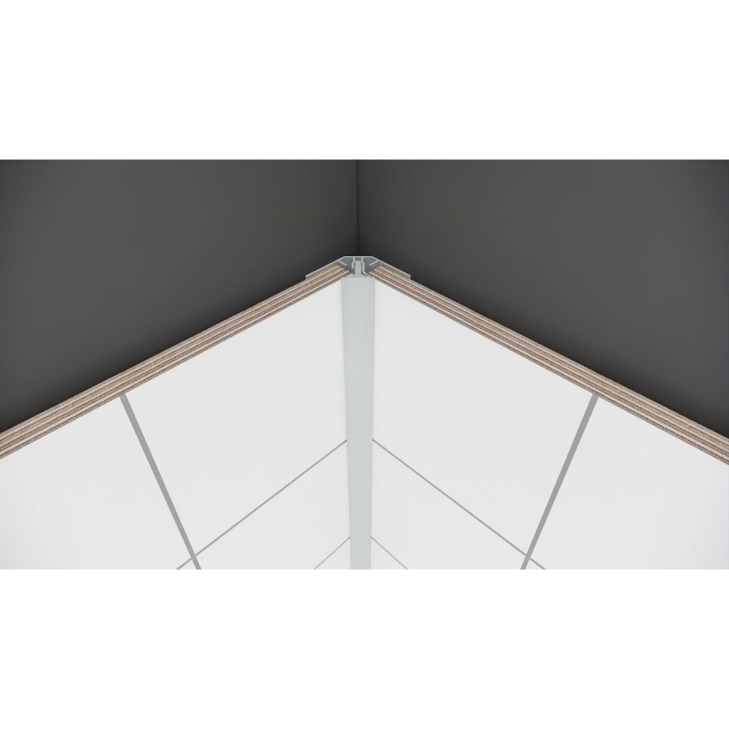 2-Part Internal Corner Profile 2.4M