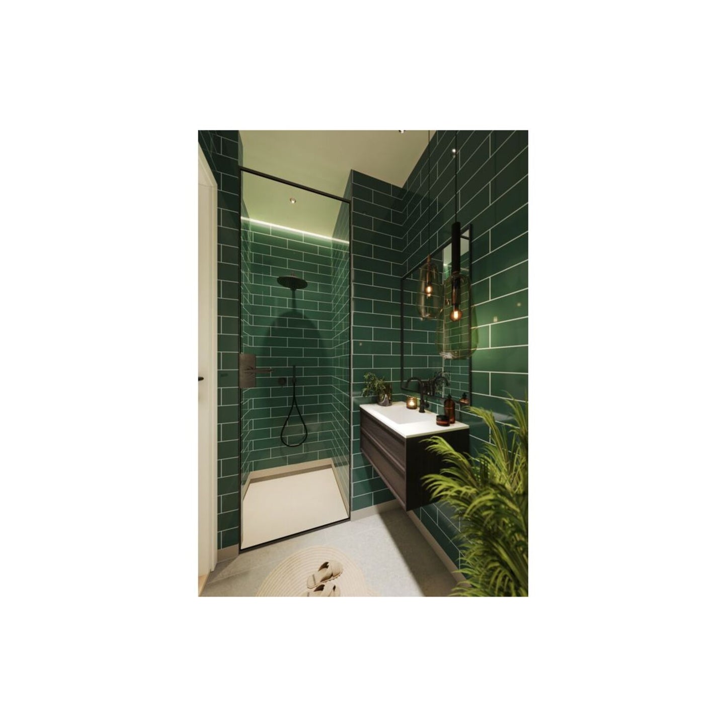 Urban - Bottle Green (Metro Brick)