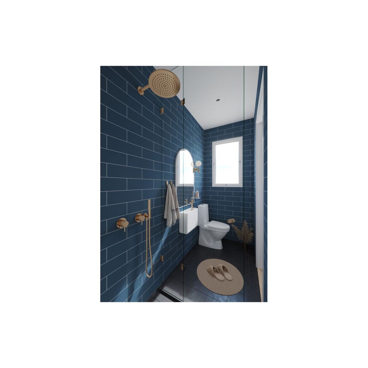 Urban - Dusty Blue (Metro Brick)