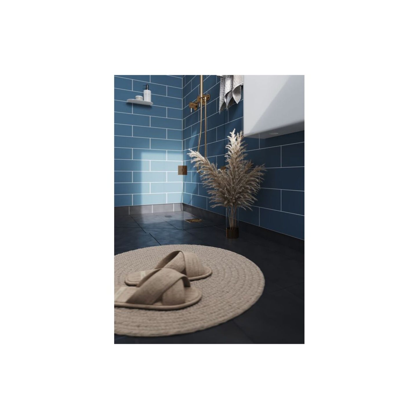 Urban - Dusty Blue (Metro Brick)